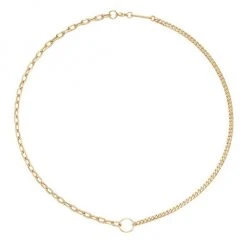 Zoë Chicco Heavy Metal 14K Yellow Gold Mixed-Chain Necklace
