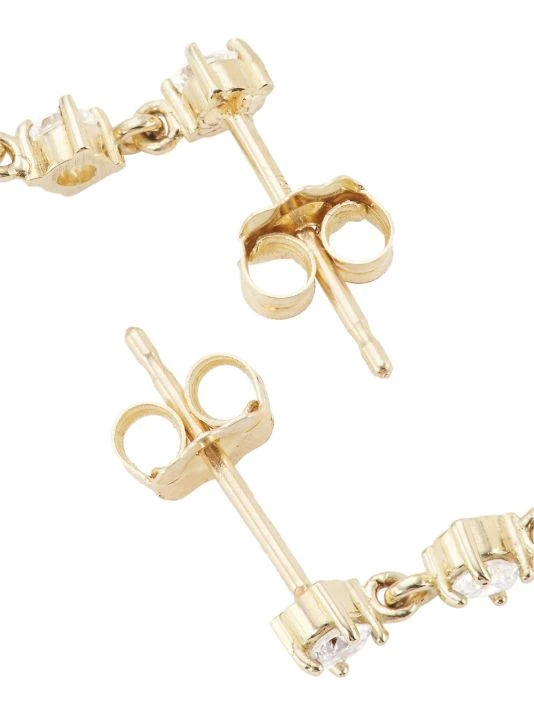 Zoë Chicco 14K Yellow Gold, Diamond, & Freshwater Baroque Pearl Drop Earrings 5 Zoë Chicco 14K Yellow Gold, Diamond, & Freshwater Baroque Pearl Drop Earrings - Image 3