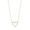 Zo&euml; Chicco 14K Yellow Gold & Diamond Small Open Heart Pendant Necklace -Outlet Zoë Chicco Store unnamed file 143