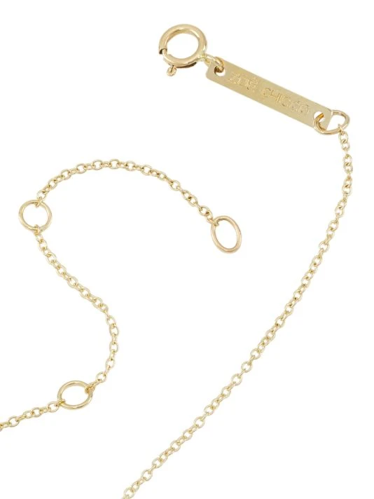 Zoë Chicco 14K Yellow Gold & Diamond Small Open Heart Pendant Necklace 5 Zoë Chicco 14K Yellow Gold & Diamond Small Open Heart Pendant Necklace - Image 3