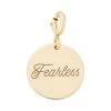 Zoë Chicco 14K Yellow Gold 'Fearless' Disc Charm -Outlet Zoë Chicco Store unnamed file 159