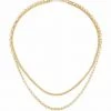 Zoë Chicco Heavy Metal 14K Yellow Gold Double Chain Necklace