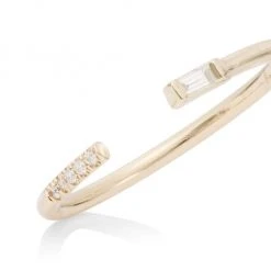 Zoë Chicco Baguette Diamonds 14K Gold & Diamond Open Ring -Outlet Zoë Chicco Store unnamed file 188