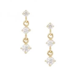 Zoë Chicco 14K Yellow Gold & Diamond Drop Earrings