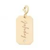 Zoë Chicco 14K Yellow Gold & Diamond 'Hopeful' Dog Tag Charm 2 Zoë Chicco 14K Yellow Gold & Diamond 'Hopeful' Dog Tag Charm -Outlet Zoë Chicco Store unnamed file 260