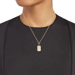 Zoë Chicco 14K Yellow Gold & Diamond 'Hopeful' Dog Tag Charm -Outlet Zoë Chicco Store unnamed file 261