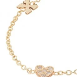 Zoë Chicco Itty Bitty 14K Yellow Gold & Diamond "XO" Charm Bracelet -Outlet Zoë Chicco Store unnamed file 270