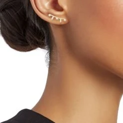 Zoë Chicco Paris 14K Gold & Diamond Small Curved Bar Right Ear Shield -Outlet Zoë Chicco Store unnamed file 300