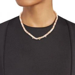 Zoë Chicco 14K Yellow Gold, Pink Opal, & Diamond Necklace -Outlet Zoë Chicco Store unnamed file 308