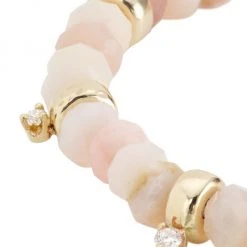 Zoë Chicco 14K Yellow Gold, Pink Opal, & Diamond Necklace -Outlet Zoë Chicco Store unnamed file 310