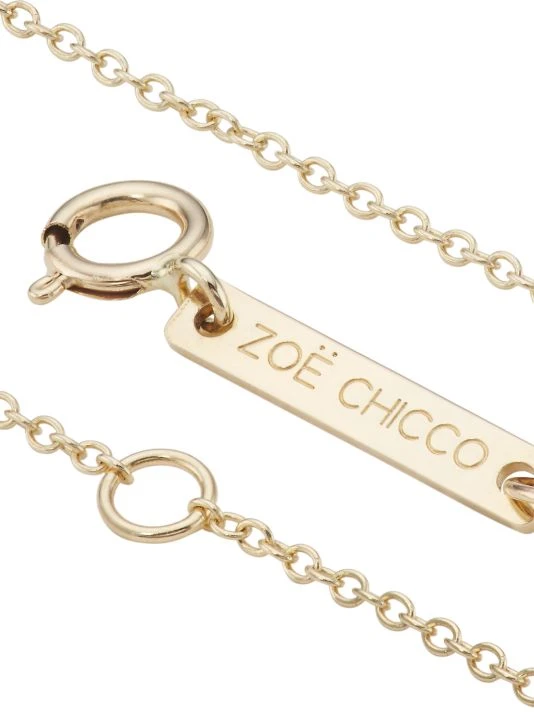 Zoë Chicco 14K Yellow Gold & Pink Sapphire Pendant Necklace 5 Zoë Chicco 14K Yellow Gold & Pink Sapphire Pendant Necklace - Image 3