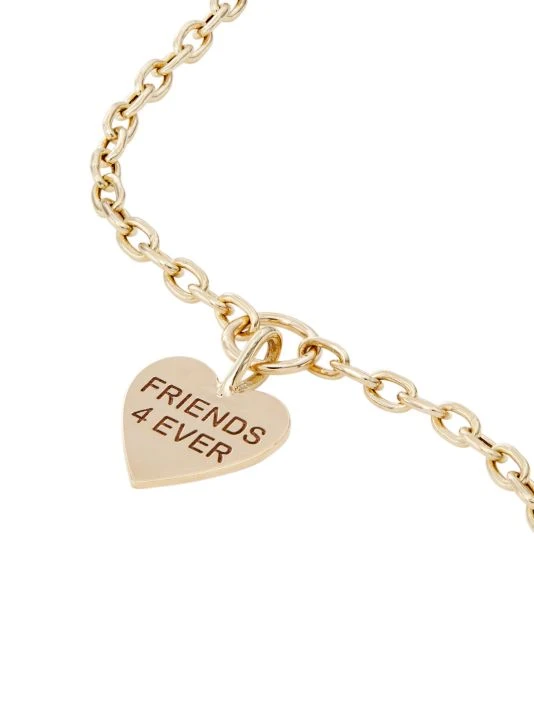 Zoë Chicco Feel The Love 14K Yellow Gold Candy-Heart Charm Bracelet 6 Zoë Chicco Feel The Love 14K Yellow Gold Candy-Heart Charm Bracelet - Image 4