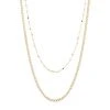 Zoë Chicco Heavy Metal 14K Gold Double Chain Necklace -Outlet Zoë Chicco Store unnamed file 353