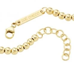Zoë Chicco Midi Bitty Symbols 14K Yellow Gold & Diamond Beaded Bracelet -Outlet Zoë Chicco Store unnamed file 370