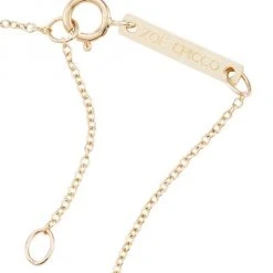Zoë Chicco Tender Tokens 14K Yellow Gold "Believe" Nameplate Pendant Necklace -Outlet Zoë Chicco Store unnamed file 374