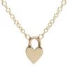 Zoë Chicco 14K Yellow Gold Heart Padlock Pendant Necklace -Outlet Zoë Chicco Store unnamed file 38