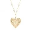 Zoë Chicco Medallion 14K Gold & Diamond Radiant Heart Medallion Charm Necklace -Outlet Zoë Chicco Store unnamed file 390