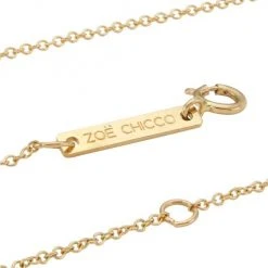 Zoë Chicco 14K Yellow Gold, Emerald, & Diamond Necklace -Outlet Zoë Chicco Store unnamed file 398