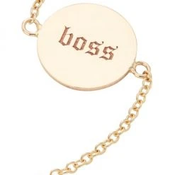 Zo&euml; Chicco Tender Tokens 14K Yellow Gold "Mama" & "Boss" Reversible Disc Pendant Necklace -Outlet Zoë Chicco Store unnamed file 420