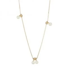 Zoë Chicco 14K Yellow Gold & 4MM White Pearl Strand Necklace
