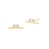Zoë Chicco Baguette 14K Yellow Gold & Diamond Stud Earrings -Outlet Zoë Chicco Store unnamed file 482