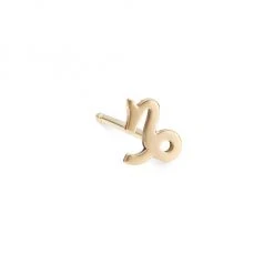 Zoë Chicco Itty Bitty 14K Yellow Gold Zodiac Sign Single Stud Earring Aries -Outlet Zoë Chicco Store unnamed file 5