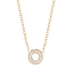 Zoë Chicco Pavé Diamond & 14K Yellow Gold Initial Pendant Necklace Initial E -Outlet Zoë Chicco Store unnamed file 509