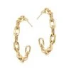 Zoë Chicco Heavy Metal 14K Yellow Gold Large Oval Link Huggie Earrings -Outlet Zoë Chicco Store unnamed file 53