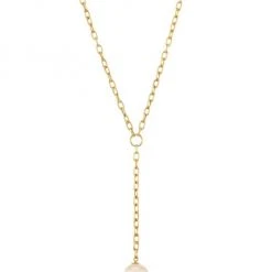 Zoë Chicco 14K Yellow Gold & Freshwater 8MM Pearl Lariat Necklace