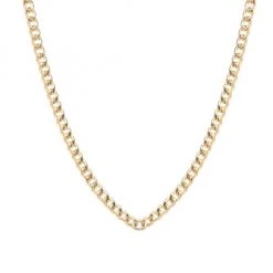Zoë Chicco Heavy Metal 14K Yellow Gold Small Curb-Link Necklace