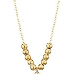 Zoë Chicco Bezel Diamonds 14K Yellow Gold & Diamond Chain Necklace