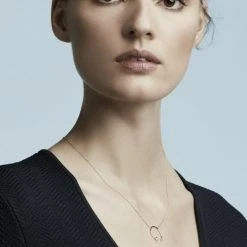 Zoë Chicco Medium Open Circle Baguette Diamond & 14K Yellow Gold Pendant Necklace -Outlet Zoë Chicco Store unnamed file 603