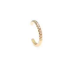 Zoë Chicco 14K Yellow Gold & Diamond Pavé Single Ear Wire Cuff