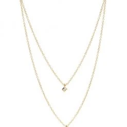 Zoë Chicco Paris 14K Yellow Gold & Diamond Double Tier Necklace