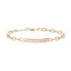 Zoë Chicco Mantras 14K Yellow Gold & Diamond "Be The Change" ID Bracelet 1 Zoë Chicco Mantras 14K Yellow Gold & Diamond "Be The Change" ID Bracelet -Outlet Zoë Chicco Store unnamed file 68