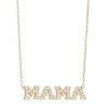 Zo&euml; Chicco 14K Yellow Gold Diamond MAMA Pendant Necklace -Outlet Zoë Chicco Store unnamed file 69