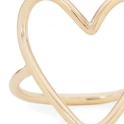 Zoë Chicco Feel The Love Large 14K Yellow Gold Heart Ring -Outlet Zoë Chicco Store unnamed file 96